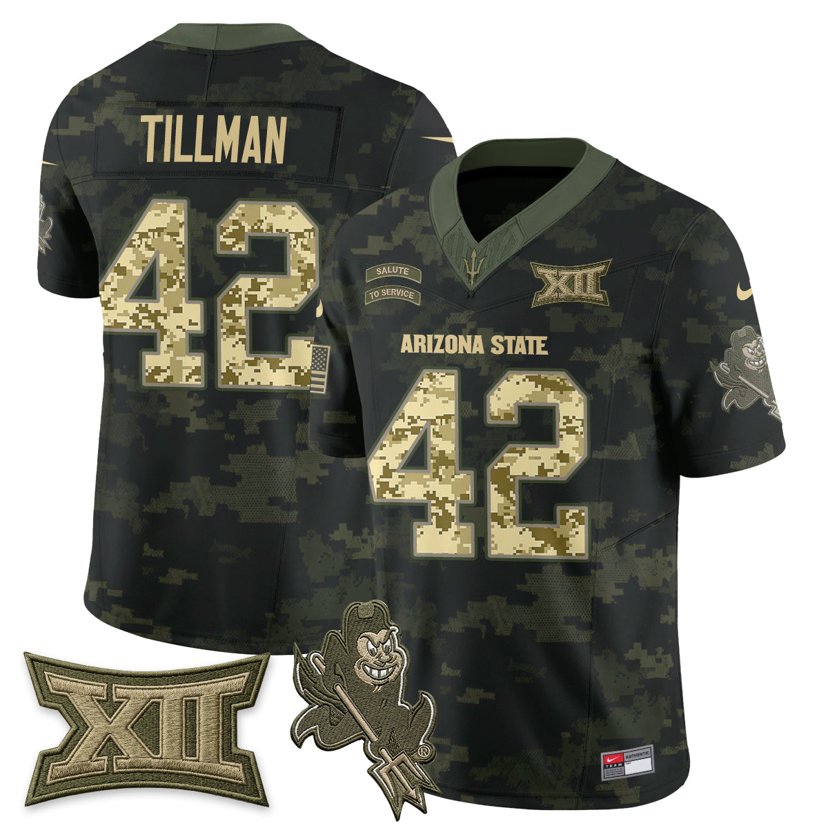 ASU 2026 Salute to Service Vapor Jersey - Stitched