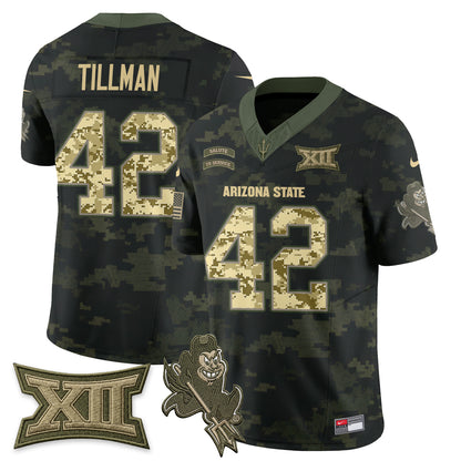 ASU 2026 Salute to Service Vapor Jersey - Stitched