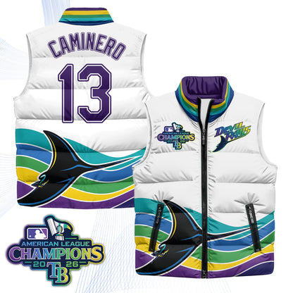 TB 2026 AL Champions Limited Puffer Vest - Printed