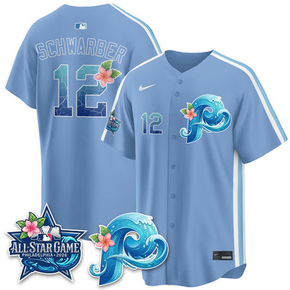 Philadelphia Phillies Aloha Spirit Vapor Limited Jersey - Stitched