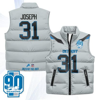 DET Xmas 2026 Rivalries Puffer Vest - Printed