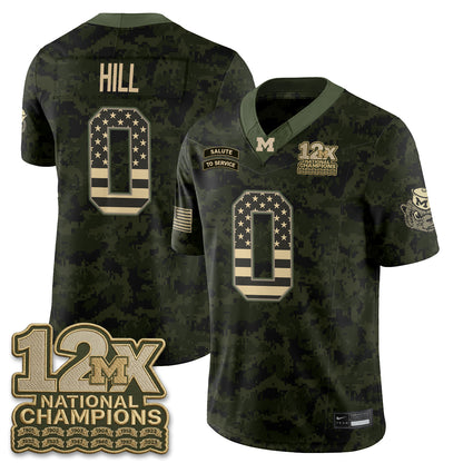 MICH 2026 Salute to Service Vapor Jersey - Stitched