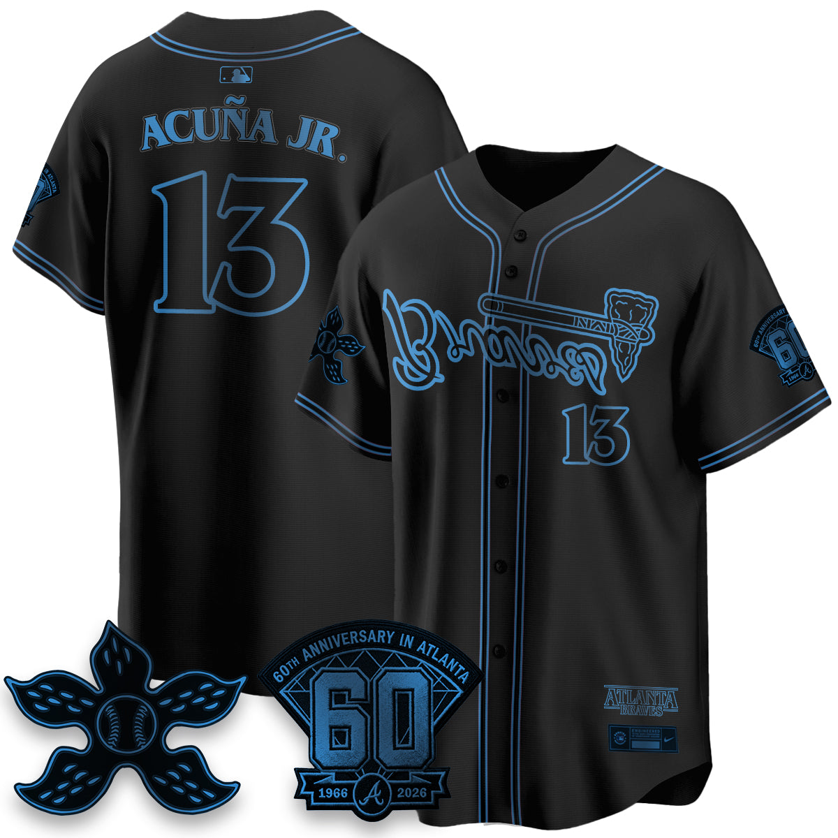 ATL x Stranger Things Vapor Jersey V2- Stitched