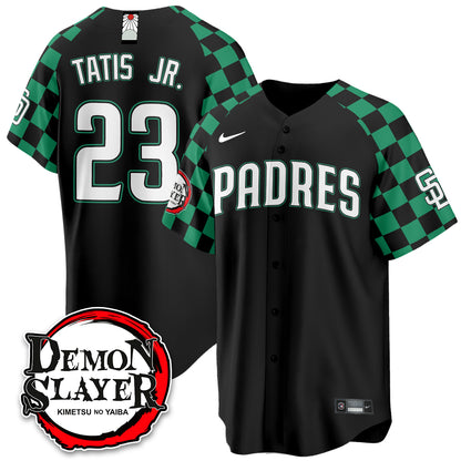 San Diego Padres Demon Slayer Vapor Limited Jersey - Stitched
