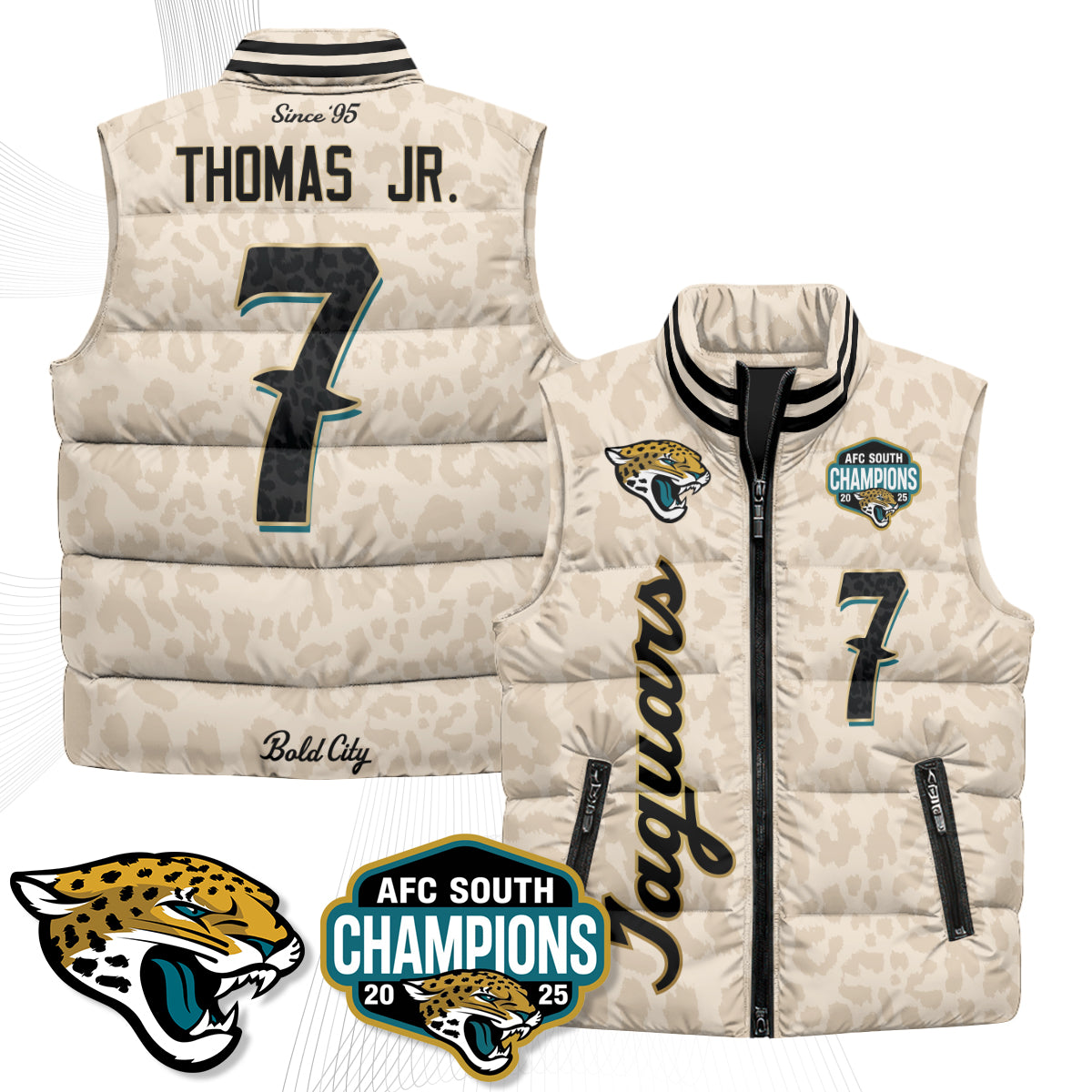JAX 2026 Rivalries Puffer Vest - Printed