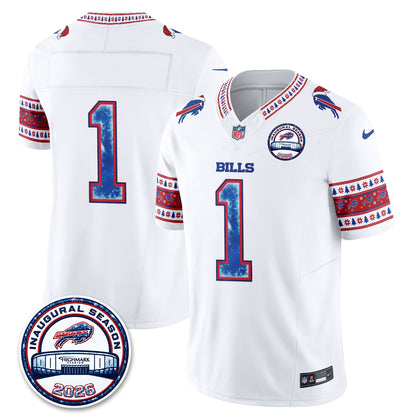 BUF Xmas Edition Vapor Jersey - Stitched