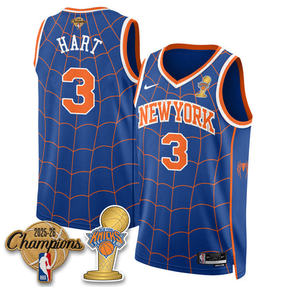 New York Knicks 2026 Champions Brand New Day Vapor Jersey - Stitched
