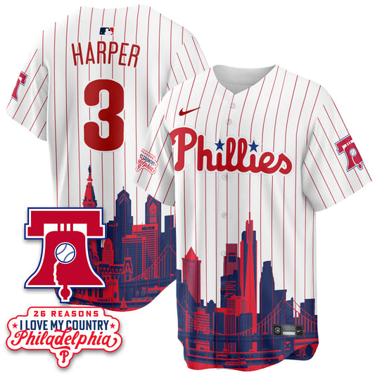 PHI "26 Reasons I Love My Country" Edition Vapor Jersey - Stitched