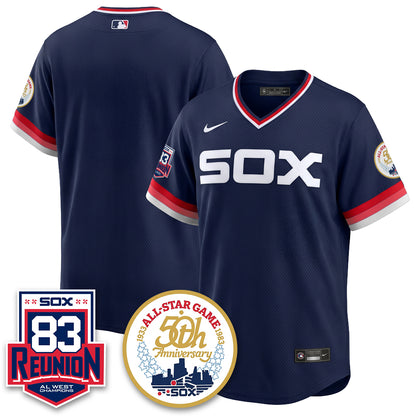 Chicago White Sox Reunion All West Champions Vapor Jersey - Stitched