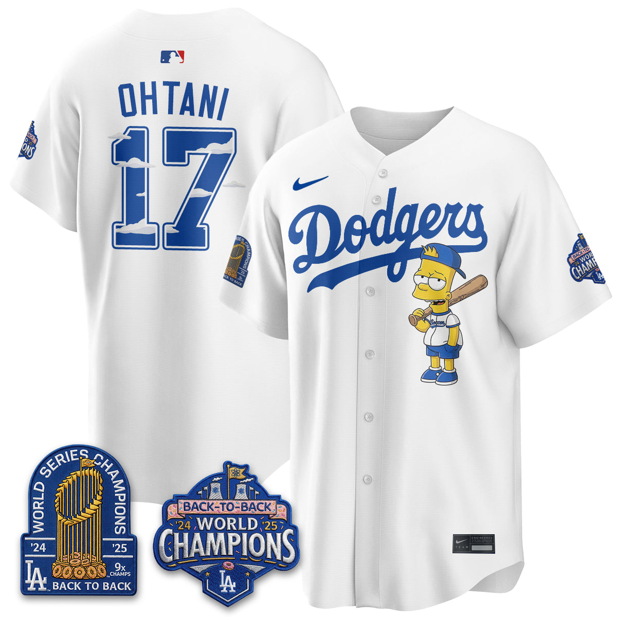 Los Angeles Dodgers x The Yellow Family Edition Vapor Jersey - Printed