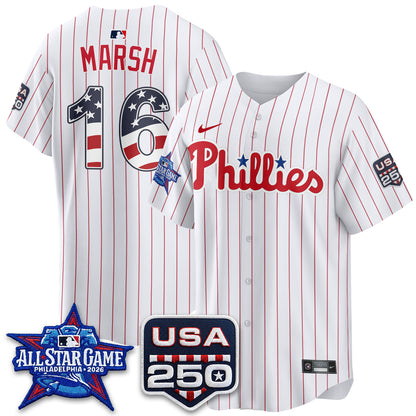 Philadelphia Phillies 2026 All Star Edition Vapor Jersey - Stitched