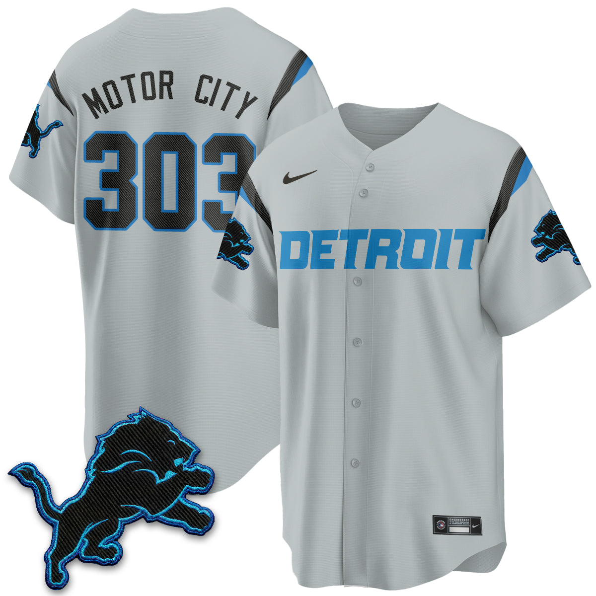 DET 2026 Rivalries Baseball Vapor Jersey - Stitched
