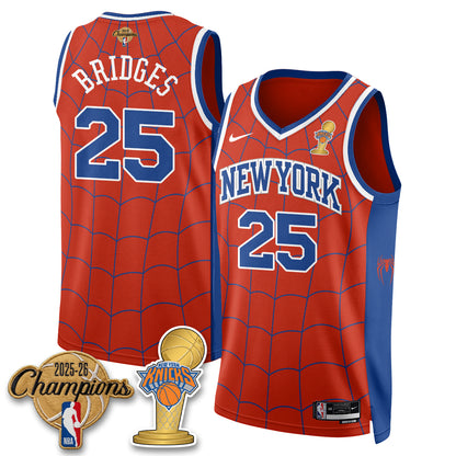 New York Knicks 2026 Champions Brand New Day Vapor Jersey - Stitched