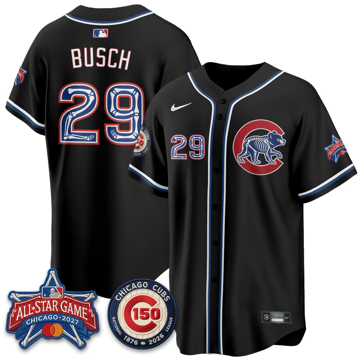CHC Skeleton Edition Vapor Limited Jersey - Stitched