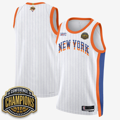 NYK 2026 NBA Finals City Edition Jersey V3- Stitched