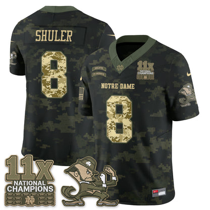 ND 2026 Salute to Service Vapor Jersey - Stitched