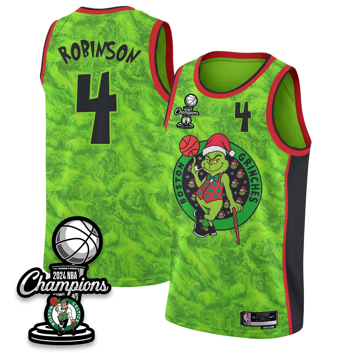 BOS 2026 Xmas Game Night Vapor Jersey - Printed