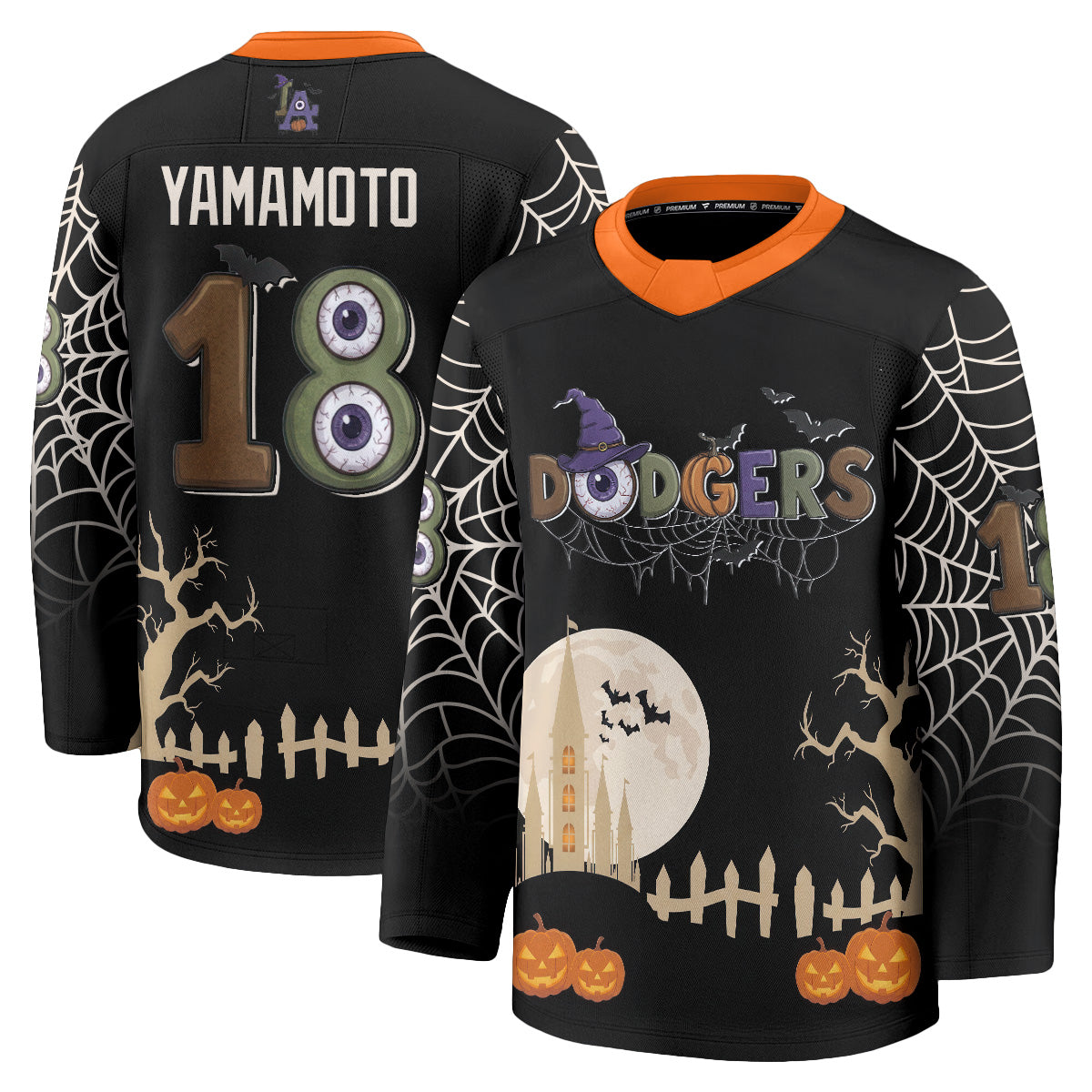 LAD Halloween Edition Hockey Jersey - Printed