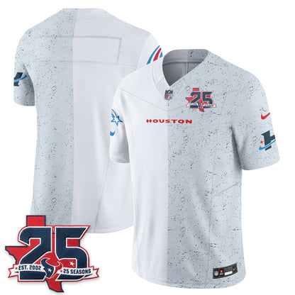 HOU Fan Gear Split Vapor Jersey - Stitched