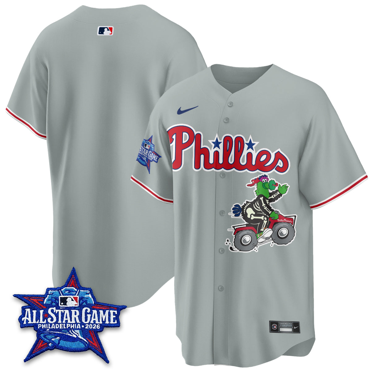 PHI Skeleton Edition Vapor Jersey - Stitched