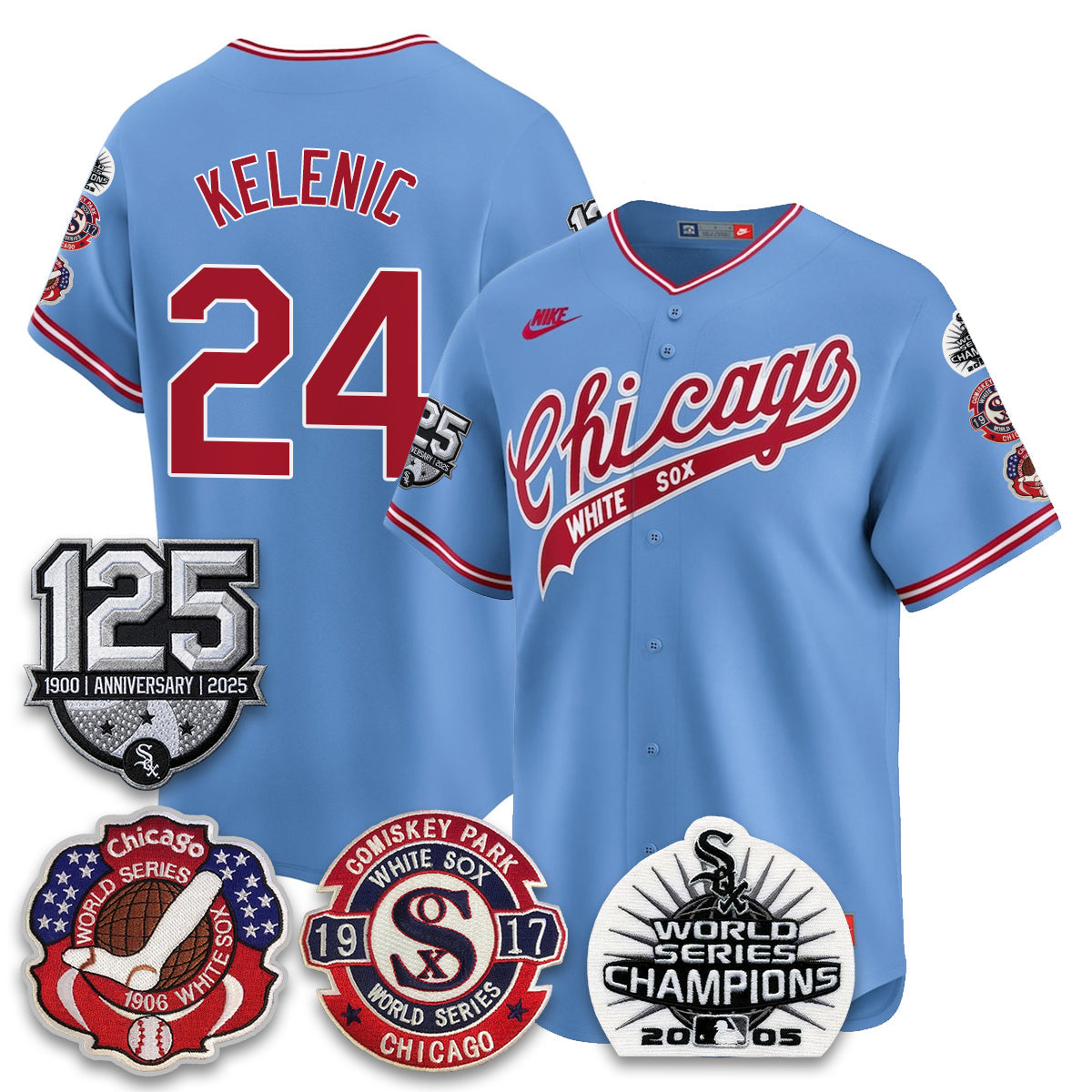 CWS 125th Anniversary - W.S Champions Edition - Stitched (2)