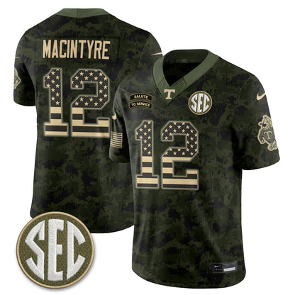 TENN 2026 Salute to Service Vapor Jersey - Stitched