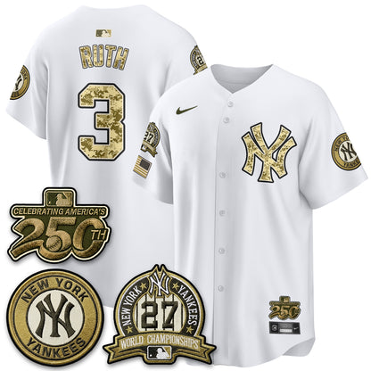 NYY Salute to Service 2026 Vapor Limited Jersey - Stitched