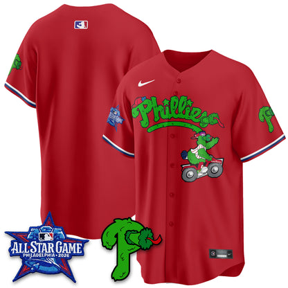 Philadelphia Phillies Phanatic Vapor Limited Jersey V2- Stitched