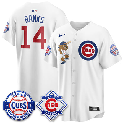 Chicago Cubs Clark Edition Vapor Limited Jersey - Stitched