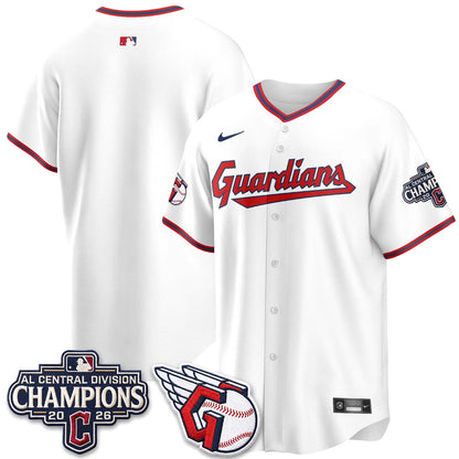 CLE 2026 AL Central Champs Vapor Jersey - Stitched
