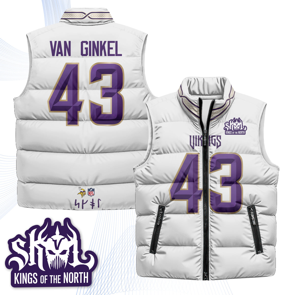 MIN 2026 Rivalries Puffer Vest - Printed