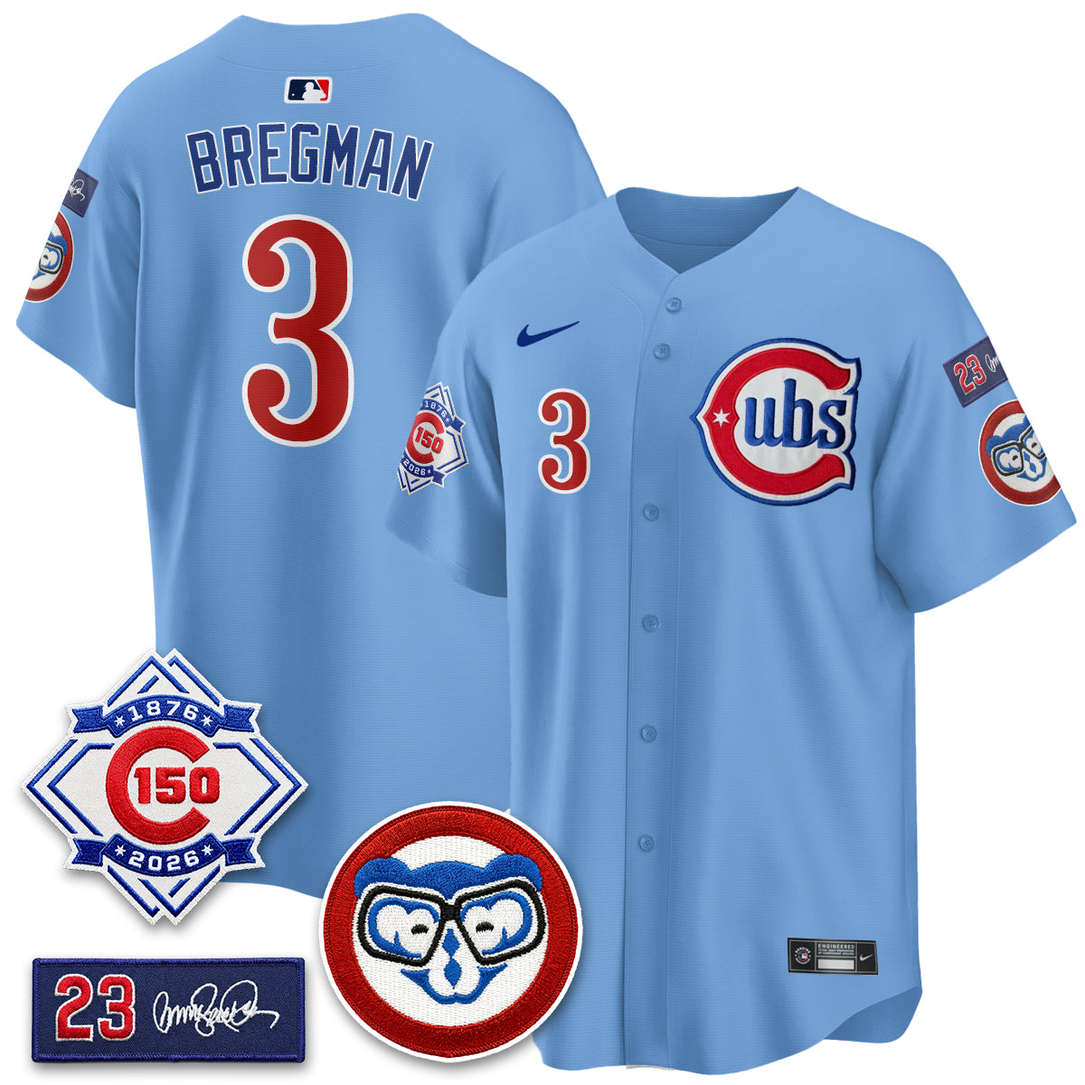 CHC 150th Anniversary Holy Cow Vapor Premier Royal Limited Jersey - All Stitched