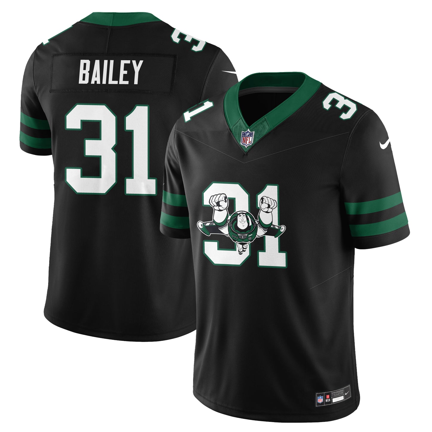 New York Jets x Infinity & Beyond Hero Edition Vapor Jersey - Stitched