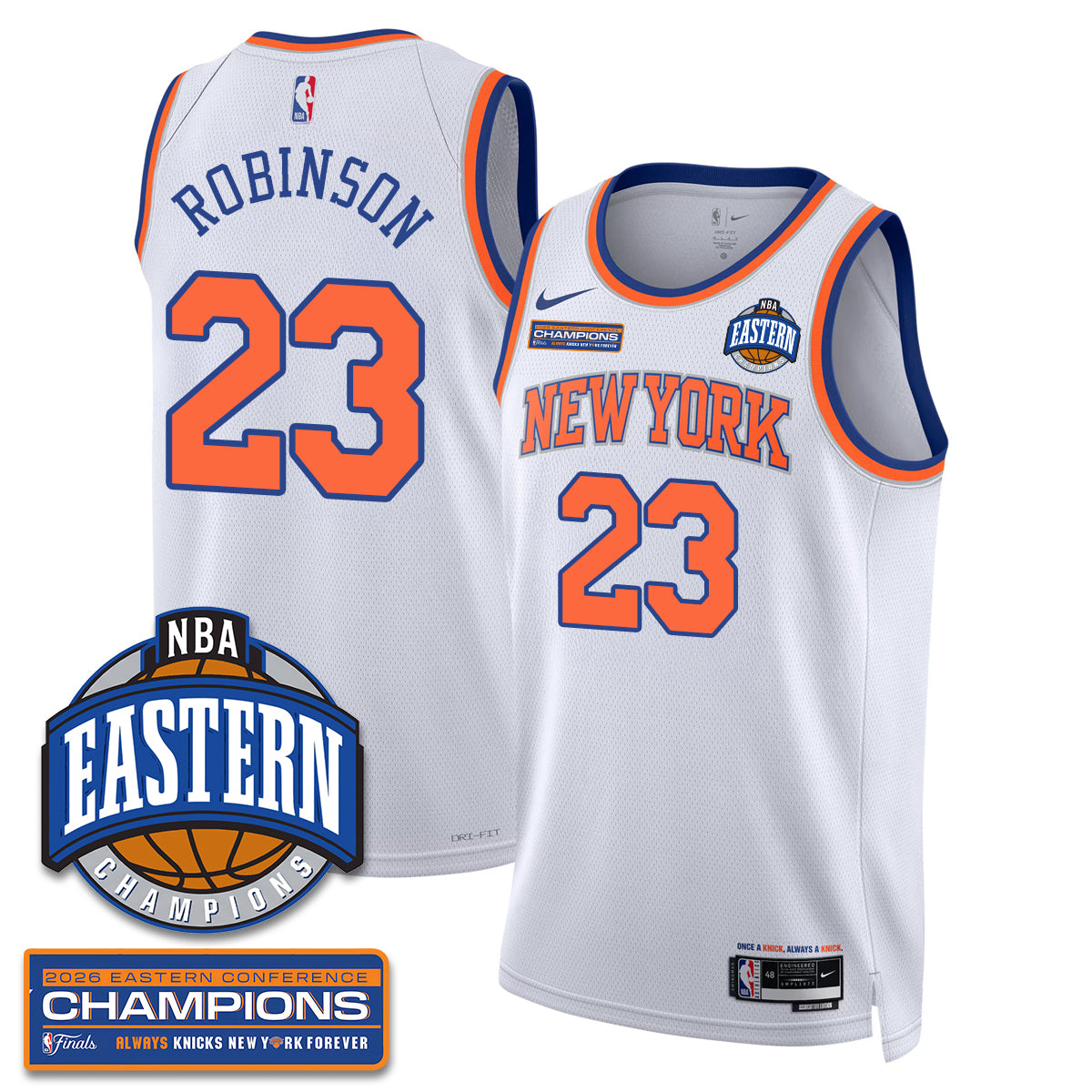 NYK 2026 NBA Eastern Conference Champions City Connect Jersey - Stitched