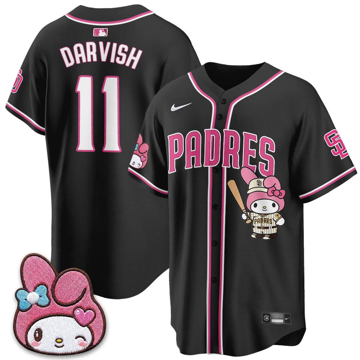 SD x Pink Sanrio Friend Vapor Jersey - Stitched