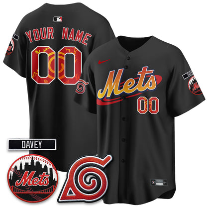 NYM x Naruto Nights 2026 Vapor Limited Custom Jersey - All Stitched V3