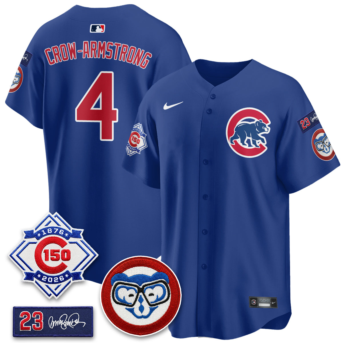 CHC 150th Anniversary Holy Cow Vapor Premier Royal Limited Jersey - All Stitched