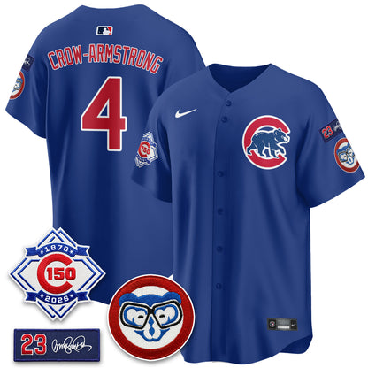 CHC 150th Anniversary Holy Cow Vapor Premier Royal Limited Jersey - All Stitched