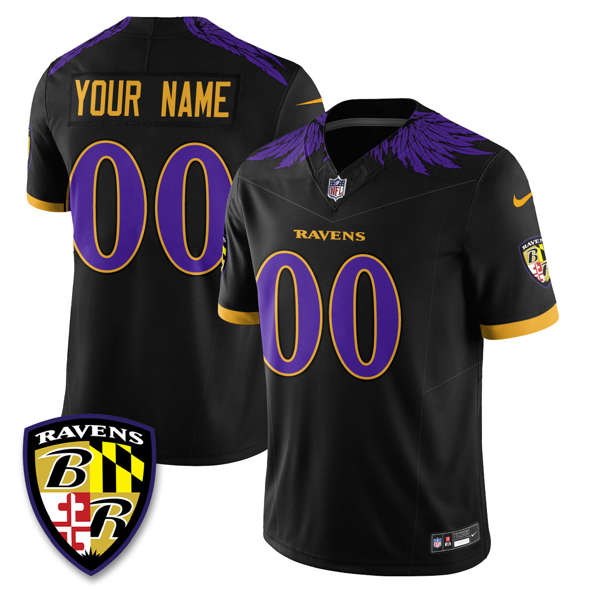 BAL Halloween Edition Vapor Custom Jersey - Stitched