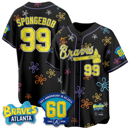 Atlanta Braves x SBSP Limited Vapor Jersey- Stitched