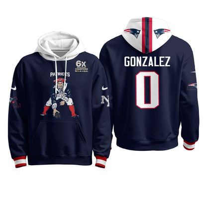 NE Minuteman Edition Fleece Hoodie - Printed