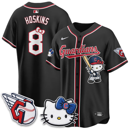 Cleveland Guardians x Meow KT Vapor Jersey - Stitched