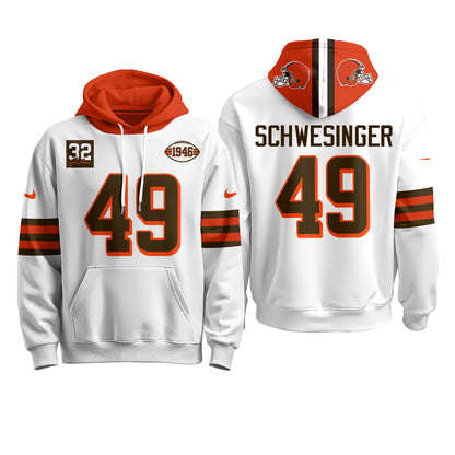 CLE 1946 Anniversary Patch Hoodie - Stitched