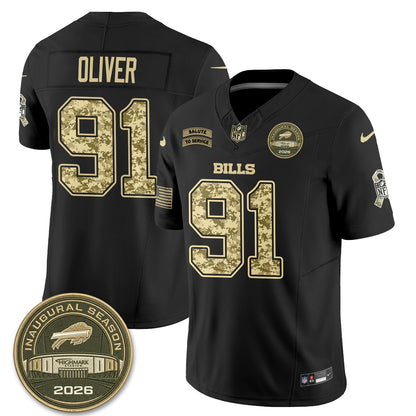 BUF 2026 Salute to Service Edition Vapor Jersey V2- Stitched