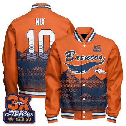DEN Fangear Edition Baseball Jacket - Printed