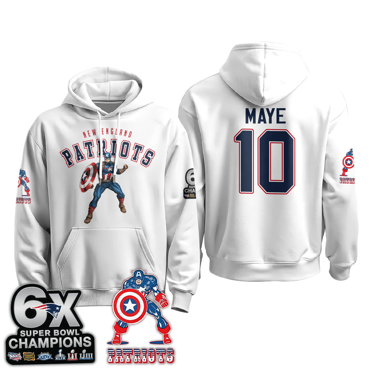 NE x Liberty Guardian Edition Pullover Hoodie V1 - Printed