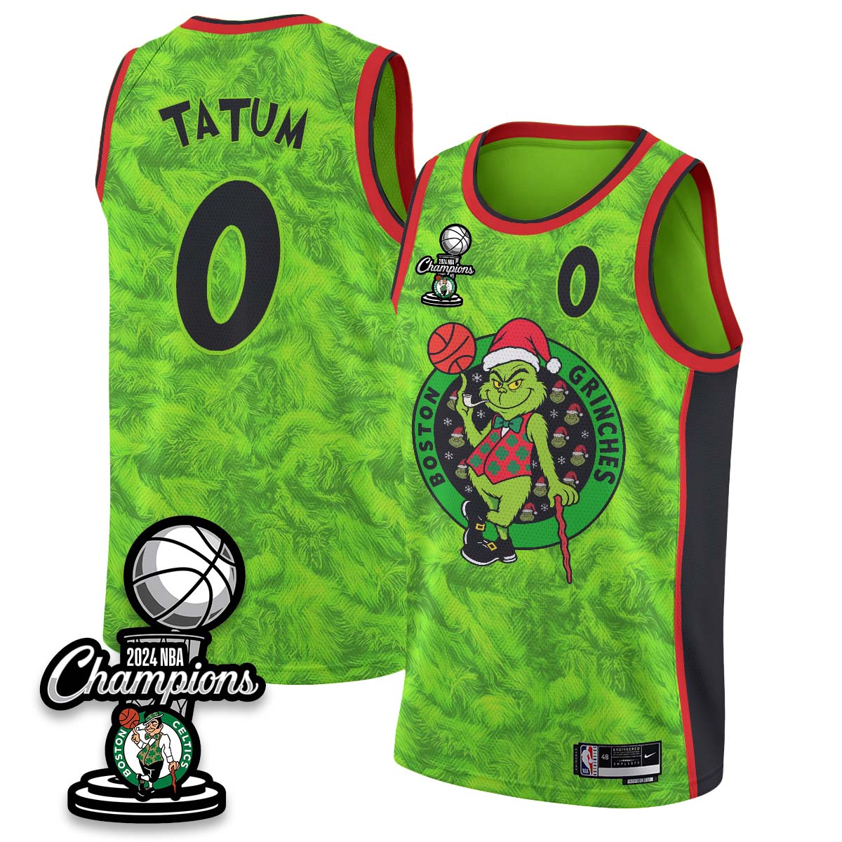 BOS 2026 Xmas Game Night Vapor Jersey - Printed