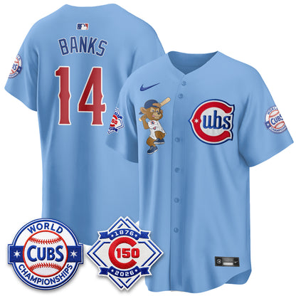 Chicago Cubs Clark Edition Vapor Limited Jersey - Stitched
