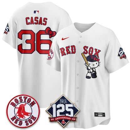 Boston Red Sox x Meow KT Vapor Limited Jersey - Stitched