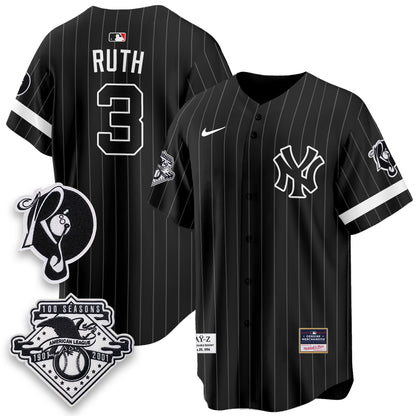 NYY x Jay Z Edition Vapor Jersey - Stitched